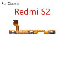 สำหรับ Xiaomi Redmi 6 8 S2ปุ่มเปิดปิดปุ่มปรับระดับเสียงกุญแจสวิตช์ริบบิ้นสายเคเบิลควบคุมดิ้น