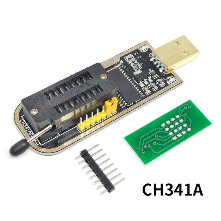 ch341a-24-25ชุด-bios-แฟลช-eeprom-โปรแกรมเมอร์-usb-ด้วยซอฟต์แวร์และไดรเวอร์