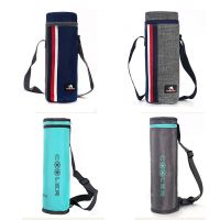 1Pc Universal Water Bottle Cooler Tote Bag High Capacity Water Bottle Pouch Insulated Cooler Bag Outdoor Camping Accessories