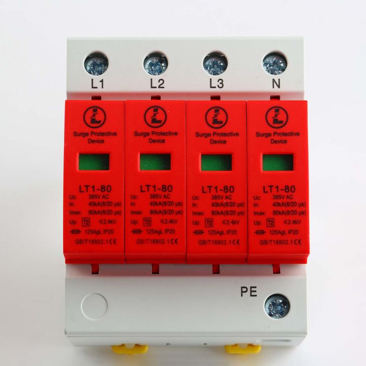 อิกวน-4p-40-80ka-lt-40-80-pc-surge-อุปกรณ์ป้องกัน-arrester-ตัวป้องกันฟ้าผ่า