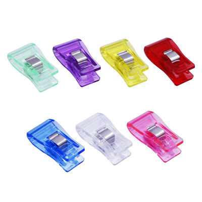 50PCS Plastic Sewing Clips for Quilting Crafting Clamps Holder Fabric Cloth Patchwork Sewing Quilting Clip Accessory