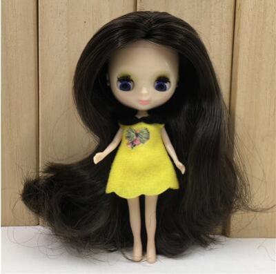 Factory Mini Blyth nude doll 10CM 10 different styles and colors random dress