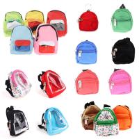 1pcs Bags Mini Doll Backpack Model Mini Schoolbag Ornament Mini Backpack Model for Home Doll Photography