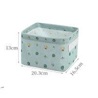 Storage Box Organizing Basket Foldable Durable Fabric Mini Sundries Storage Box