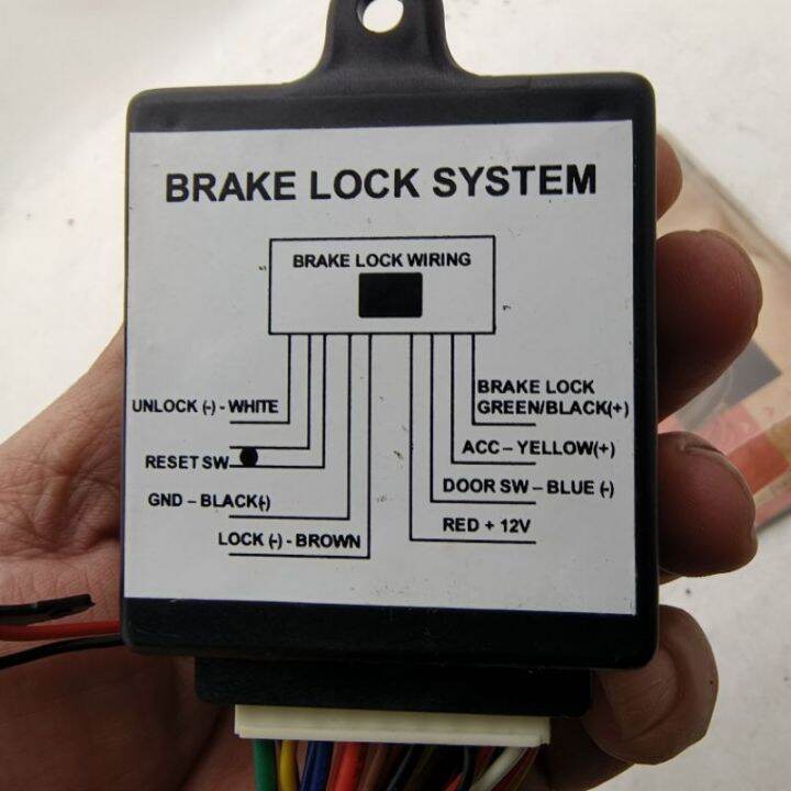 Universal Foot Brake Lock System Lazada