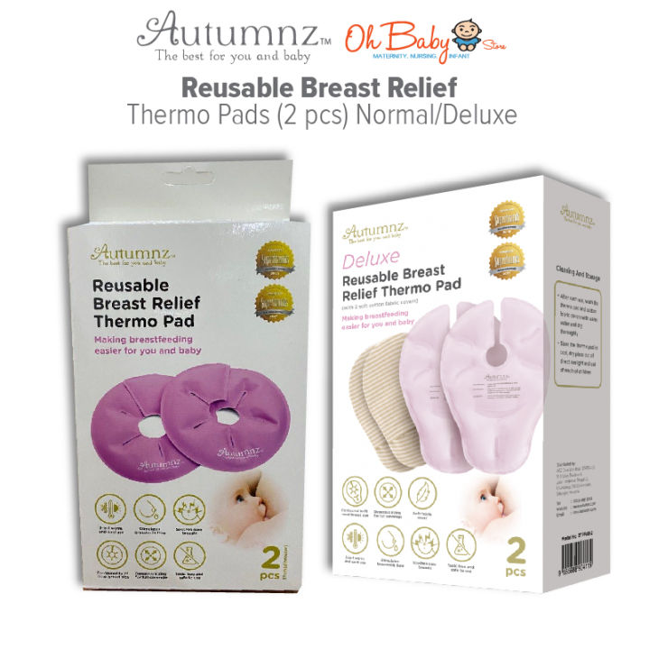 Autumnz Reusable Breast Relief Thermo Pads (Therapy Stimulate Milk