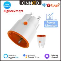 ONNDO WiFi/ZigBee EU 16A Smart Power Plug Wifi Socket With Power Monitor Function Works With Google Home  Alexa Home Assistant Ratchets Sockets