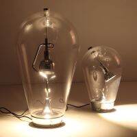 【YD】 Adjustable Blow Table Lamp Pio and Tito Toso Glass MR16 Desk Bedroom Bar Store Lighting