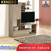 (*สินค้าพร้อมส่ง*)KENZZO:ET1612 ชั้นวางทีวี ชั้นวางอเนกประสงค์ ราคาถูก AYNA Oak Wooden TV Rack