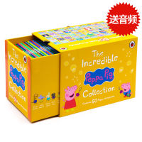 Piggy page original English version of childrens books Peppa Pig picture book 50 volumes complete set 2 original edition [plain clothes] [2-6 year old] baby early education puzzle picture book