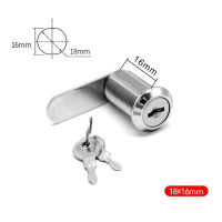 Cam Lock สำหรับประตู Locker ตู้ลิ้นชักตู้กล่องจดหมาย Locker 20Mm 16Mm 25Mm 30Mm 2 Universal Keys DIY Cabinet Tools