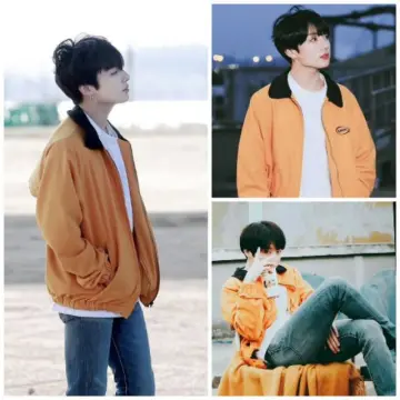 BTS Dynamite Jungkook Jacket  Denim Jacket with Free Shipping