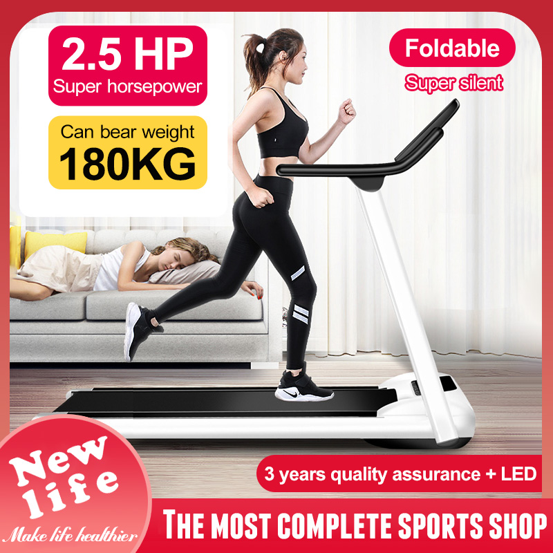 Foldable Treadmill Running Machine with Manual Incline Home Gym Fitness 10km/h 