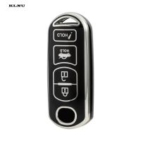 KLNU 2/3/4ปุ่มเคส TPU Fob สำหรับ Mazda CX-5 CX5 CX7 CX8 CX-9 MX-5 2 3 6 Ataxela Demio เคส Kunci Remote Mobil