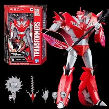 In Stock Hasbro Transformers RED Series TFP KNOCK OUT 6 Inch