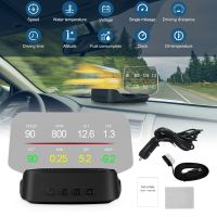 C2 OBDHUD Head Up Display OBD GPS Car Electronics OBD2 GPS Speedometer Overspeed Warning Smart Gadgets car accessories