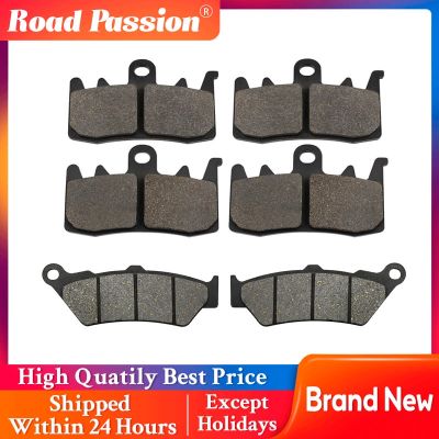 Road Passion Motorcycle Front and Rear Brake Pads For BMW R1200RT 14 R1200RS 15-18 R1200R 15-18 Sport R1200GS 13-18 FA630 FA209 Knee Shin Protection