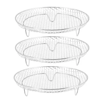 AD-Air Fryer Accessories Three Stackable Racks for Gowise Phillips