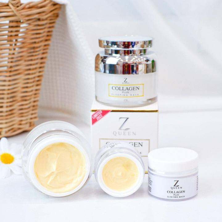 Z queen collagen sleeping mask ซีควีน คอลลาเจน (มี 2 ขนาดให้เลือก
