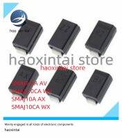 20PCS SMAJ9.0A AV SMAJ9.0CA WV SMAJ10A AX SMAJ10CA WX SMD TVS transient suppression diode SMA DO-214AC 9V 10V