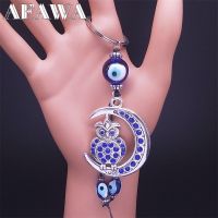 【CW】 Fashion Amulet Keychain Pendant Color Alloy Keyring Accessories Jewelry ojo turco KXH811S01