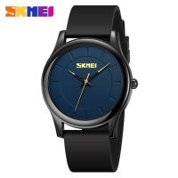 ⌚SKMEI นาฬิกาข้อมือผู้ชายกันน้ำได้,30Bar สายซิลิโคนลำลองนาฬิกาสำหรับผู้ชายนาฬิกาควอตซ์แบบเรียบง่ายใหม่ Hombre2112