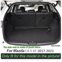 สำหรับ Mazda CX-5 KF Cx5 2017-2021ลำต้นเสื่อปูพื้นแผ่นรองเท้าบูทไลเนอร์กระบะรถลำเลียงลำต้น Alas Bagasi Mobil อุปกรณ์2018 2020 2019