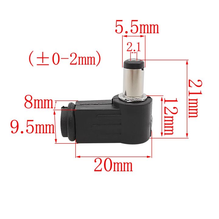 5-10-20pcs-2-1-x-5-5mm-male-dc-power-plug-jack-connector-right-angle-90-degree-l-shaped-plugs-adapter