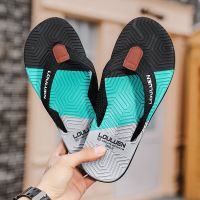 High Quality Brand Men Flip Flops Summer Beach Flip Flops Men Fashion Breathable Casual Men 2022 Summer Outdoor Beach Slippers