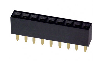 2.54mm (0.1") 9-pin female header - COCO-0272