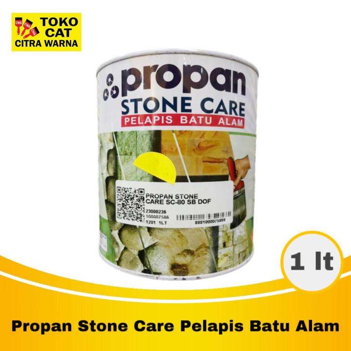 Cat Batu Alam Propan Stone Care Liter Lazada Indonesia