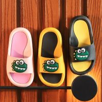 Beam [class] children slippers men outside in the summer of children wear indoor household soft bottom antiskid large and medium-sized household shoes girl