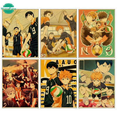 Haikyuu ชุดรูปแบบการ์ตูนญี่ปุ่น,ภาพวาดเพชรปัก5D เต็มลูกปัดทรงกลม,งานปักครอสติชโมเสค,ชุดการตกแต่งบ้าน