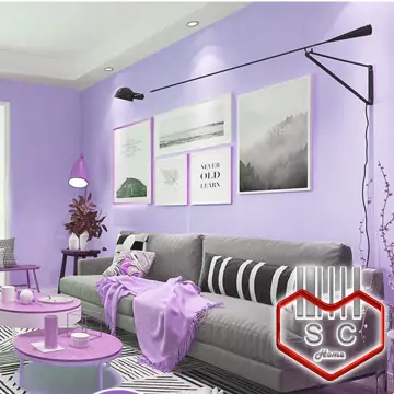 Violet on sale wall design