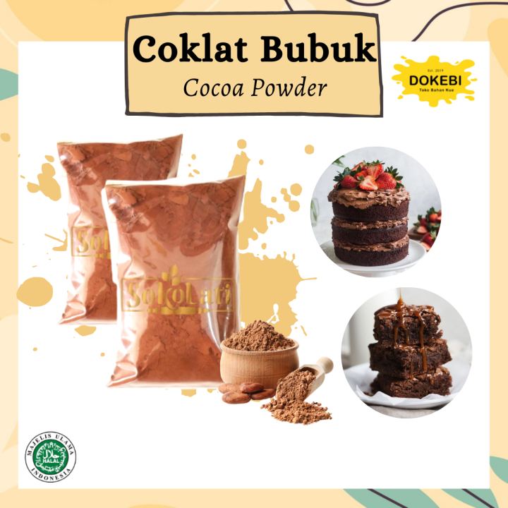 Coklat Bubuk Murni 1kg, 500g / Cocoa Powder Local / PURE COCOA