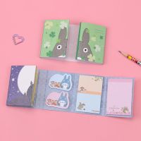 1ชิ้น Kawaii Totoro น่ารักทำนอง6พับได้แผ่นจดบันทึกโน๊ตติดกาว N ครั้งโพสต์ของขวัญเครื่องเขียน