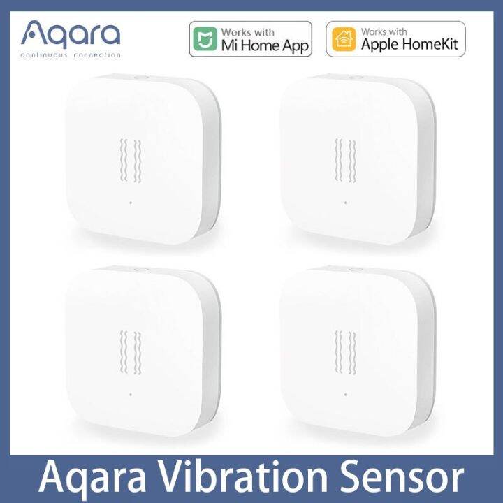 Aqara Vibration Sensor Zigbee Valuables Alarm Monitor Detection Shock Motion Remote Control Work