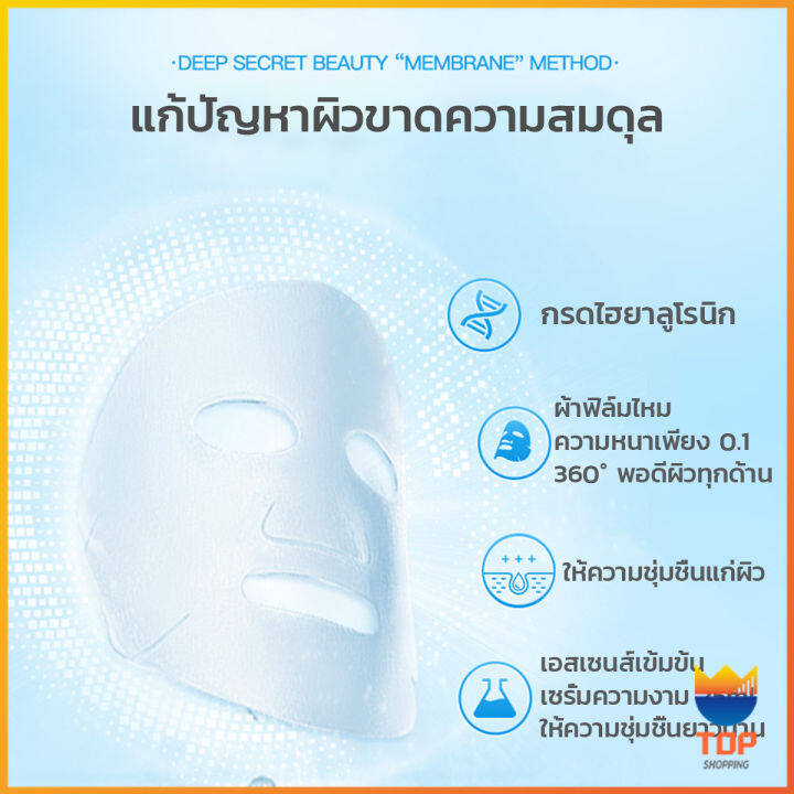 top-แผ่นมาส์กหน้า-เพิ่มความชุ่มชื่นและเติมน้ำให้ผิว-ice-mask