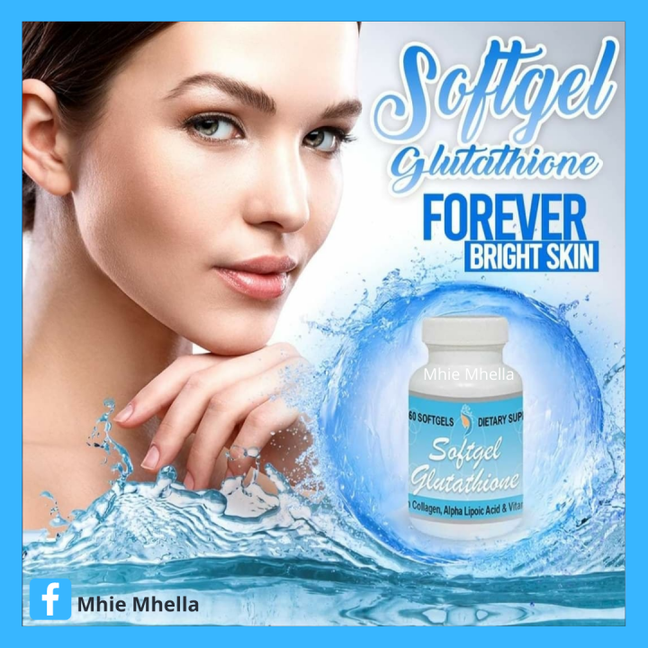 Softgel Glutathione with Collagen, Alpha Lipoic Acid & Vitamin E