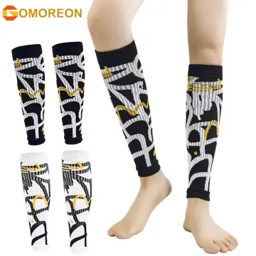 NEENCA Leg Compression Sleeve, Calf Support Sleeve, Leg Pain Relief for Men  and Women, Comfortable and Safe Footless Socks for Gym, Running, Shin  Splints - (1 Pair) 