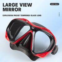 【CW】 Diving equipment waterproof and fog-proof integrated semi-dry breathing large-frame submersible mirror