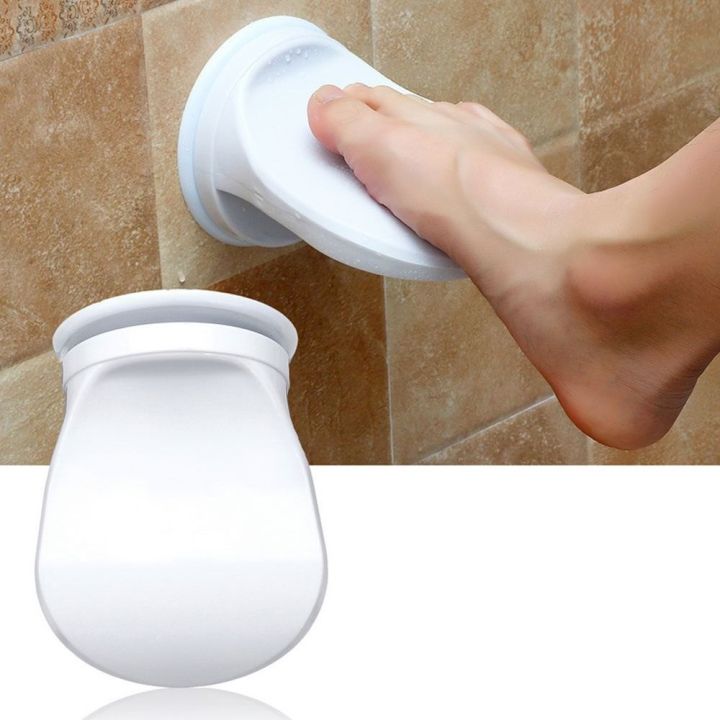 extirpate-ถ้วยดูดสูญญากาศ-ที่พักเท้าสำหรับอาบน้ำ-พลาสติกทำจากพลาสติก-ที่วางเท้าในห้องอาบน้ำ-ชั้นวางของในห้องน้ำ-เท้าเหยียบเท้า-บ้านในบ้าน