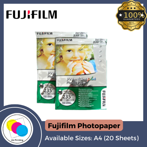 A4 Photo Paper in Linen, Satin, Rough Satin, and RC Glossy from