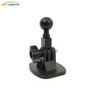 Universal Car Holder Base Aluminum Alloy 13mm 15mm 17mm Ball Head Magnetic Gravity Support Car Phone Holder Bracket Accessories