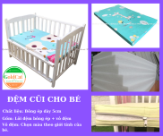 Đệm Cũi Chất Liệu Bông Ép Cắt Theo Kích Thước Yêu Cầu