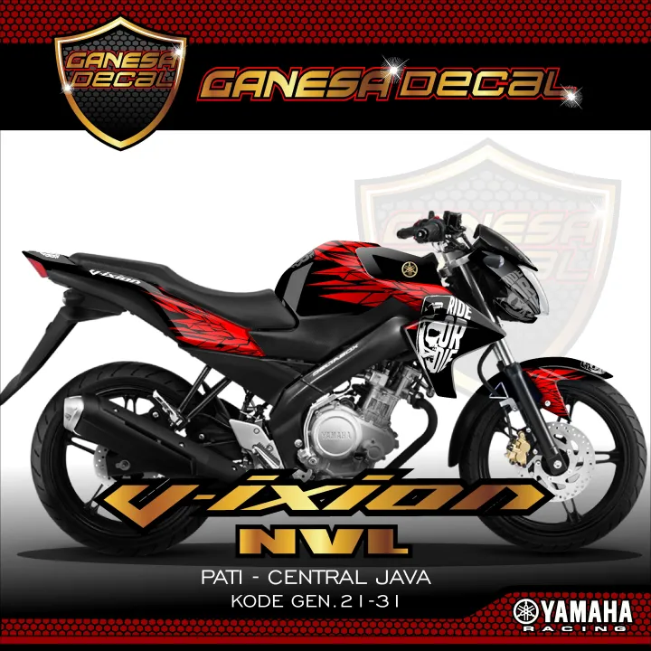 Decal Sticker Variasi Fullbody New Vixion Lighting Dekal Stiker Motor