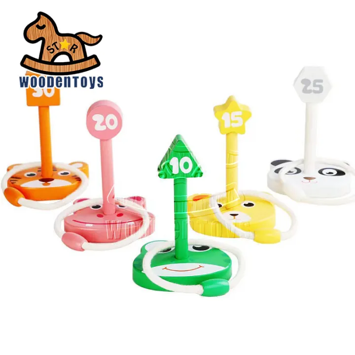 Imagination Generation Jungle Ring Toss Game Indoor/Outdoor Family Fun