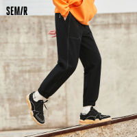 Semir กางเกงลำลองผู้ชายแยกความรู้สึก2022ฤดูใบไม้ผลิใหม่หลวมทุกวันกางเกงวิ่งพลังชายกางเกงน้ำ