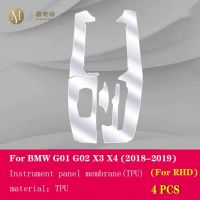 ฟิล์มป้องกัน TPU โปร่งใสกันรอยขีดข่วนสำหรับรถยนต์2011-2021ฟิล์มคอนโซลภายในตรงกลางรถยนต์สำหรับ BMW G01 G02 F25 X3X4 F26