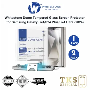 Dome Glass] Samsung Galaxy S24 Ultra Tempered Glass Screen Protector –  Whitestonedome
